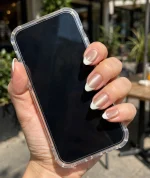 Cat Eye French Press-On Nails – 10-Piece Handmade Set - Image 3