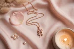 Rosé Bloom Crystal Necklace - Image 5