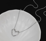 Luna Heart Pendant Necklace - Image 3
